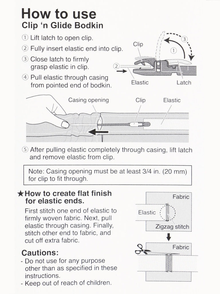 Bodkin, Clip 'n Glide