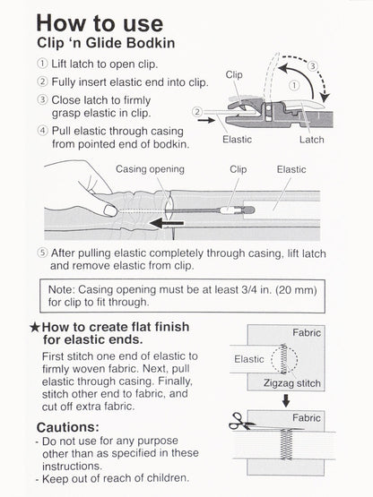 Bodkin, Clip 'n Glide