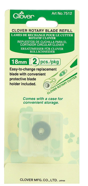 Clover Rotary Blade Refill 18mm 2pc