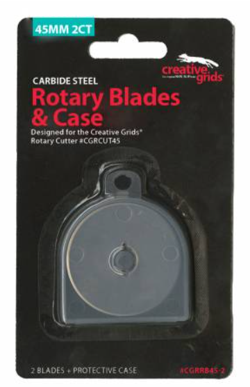 Creative Grids 45mm Replacement Rotary Blade 2pk