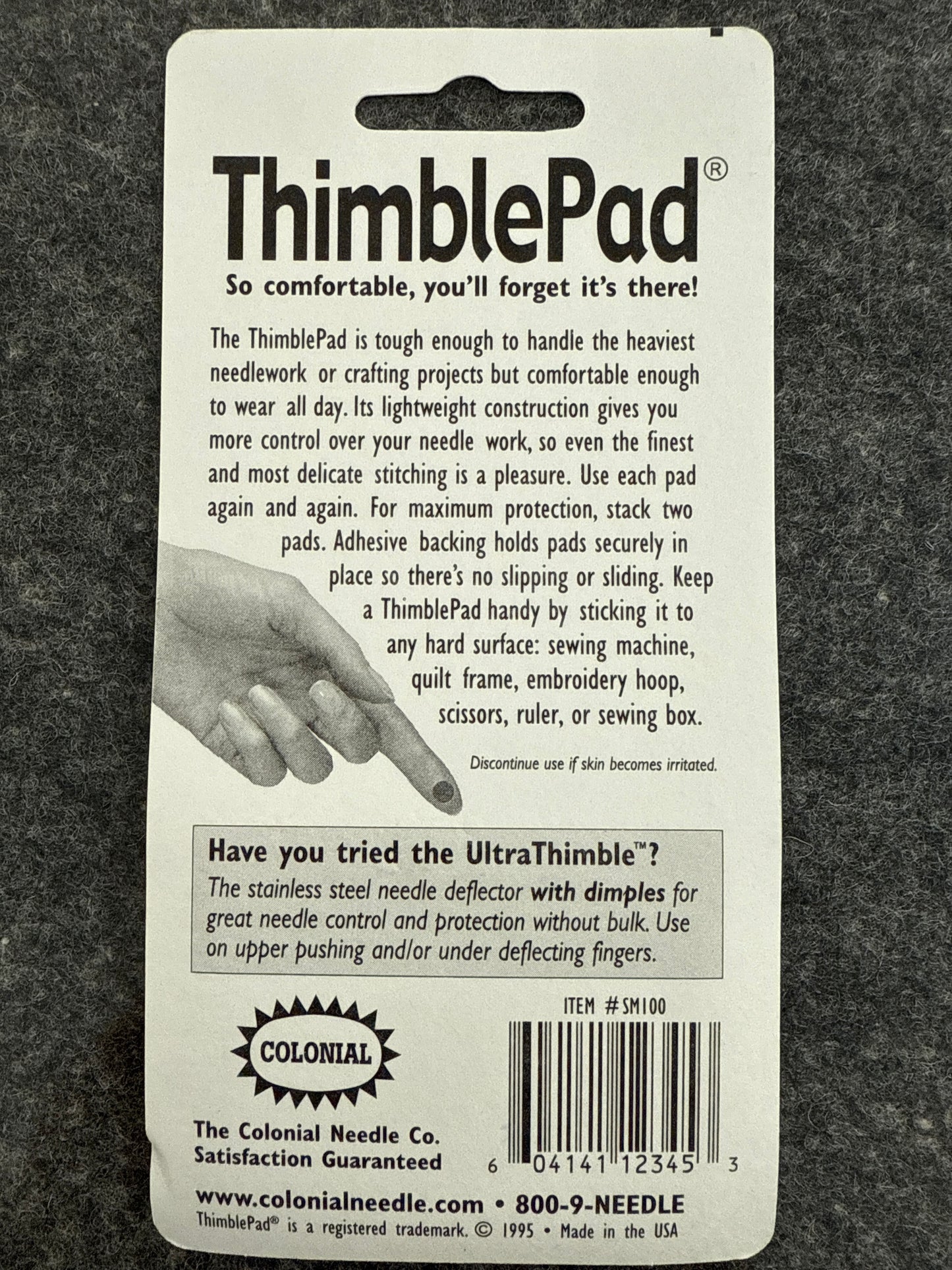 ThimblePad colonial #sm100
