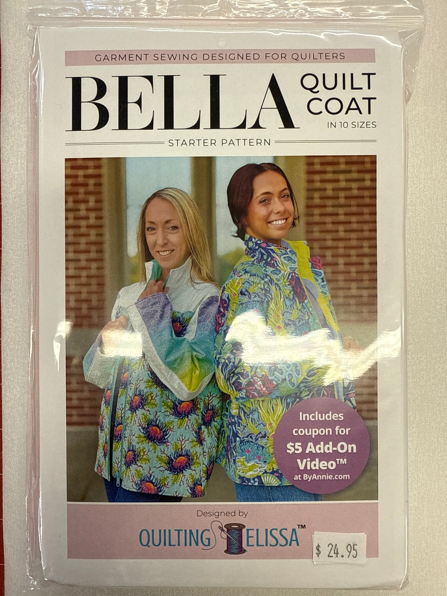 BELLA QUILT COAT PATTERN by Quilting by Elissa