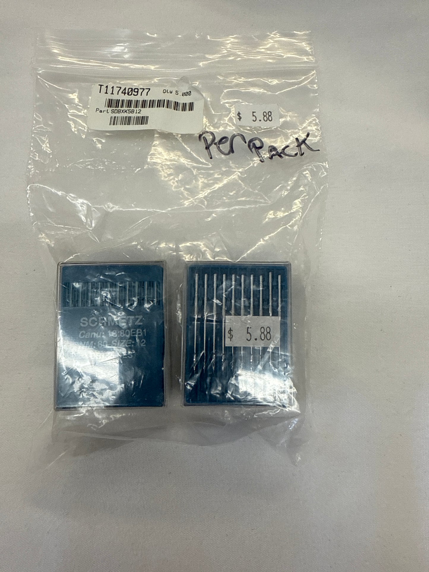 Schmetz needle pieces