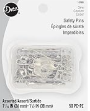 Drtiz Curved Safety Pins 50ct