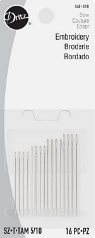 Dritz Embroidery Needles
