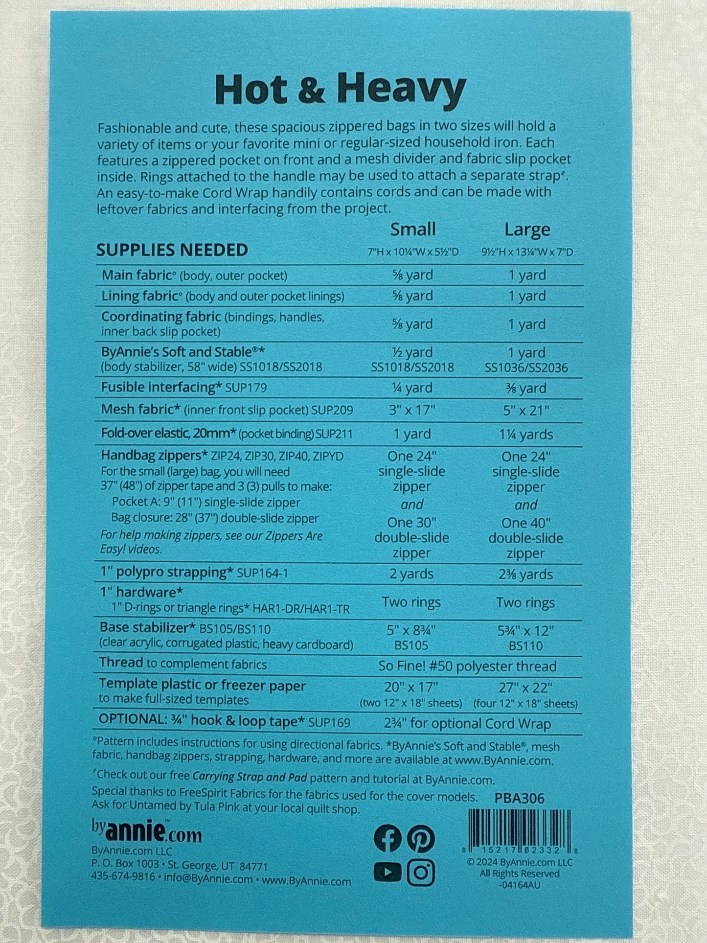 Hot & Heavy ByAnnie pattern