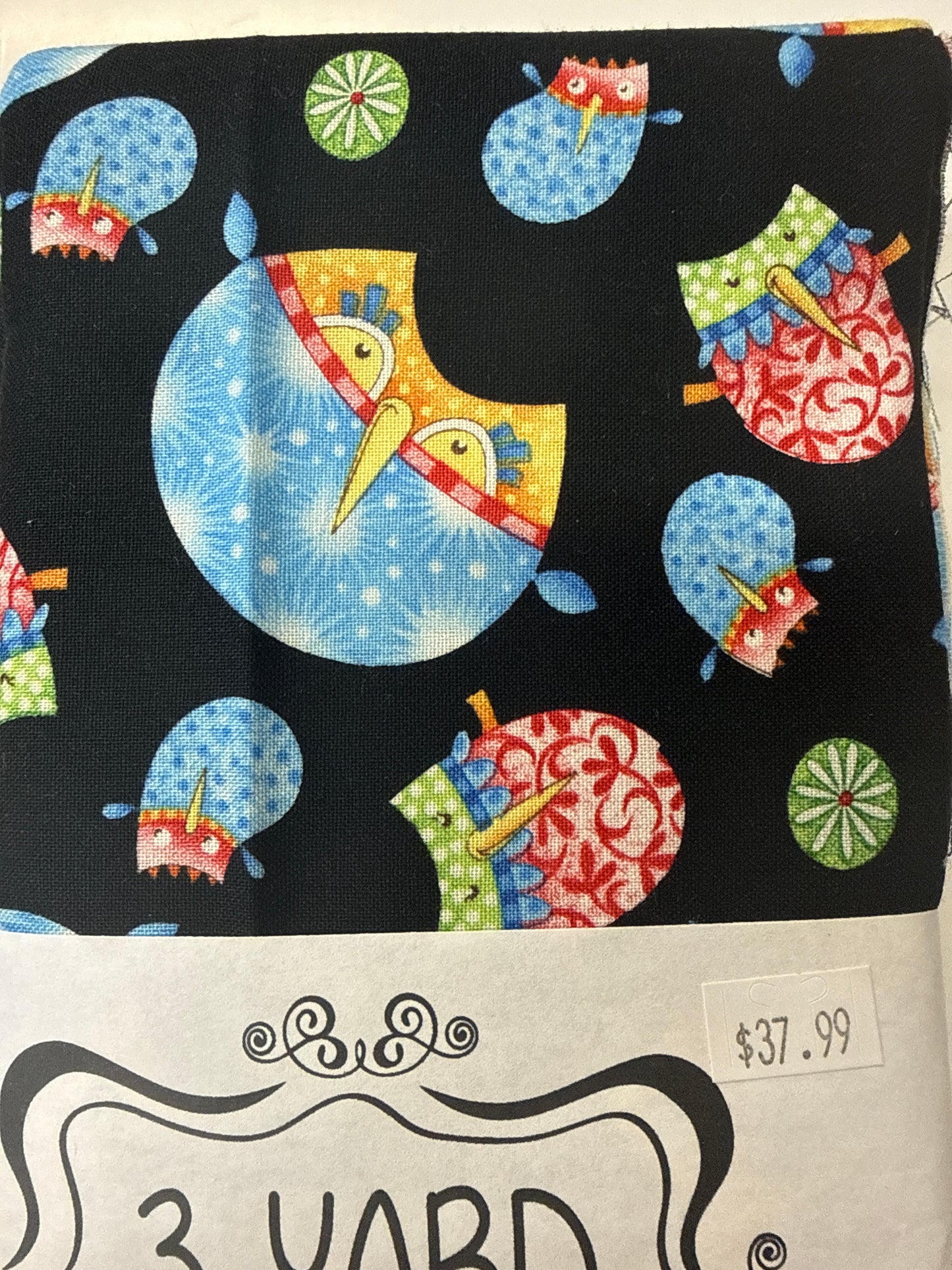 3 yard Quilt Kit Owls