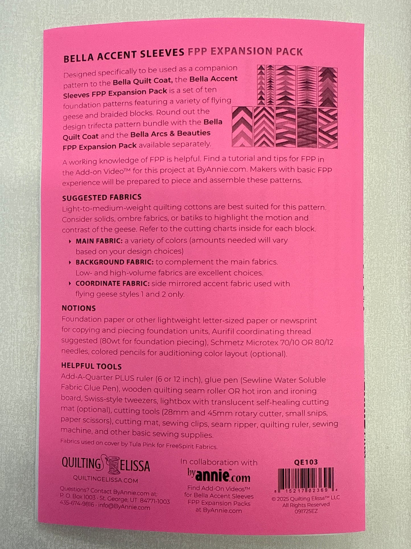 BELLA ACCENT SLEEVES QUILT COAT EXPANSION PACK