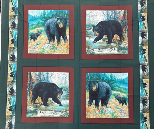 Panels-outdoor bear panel