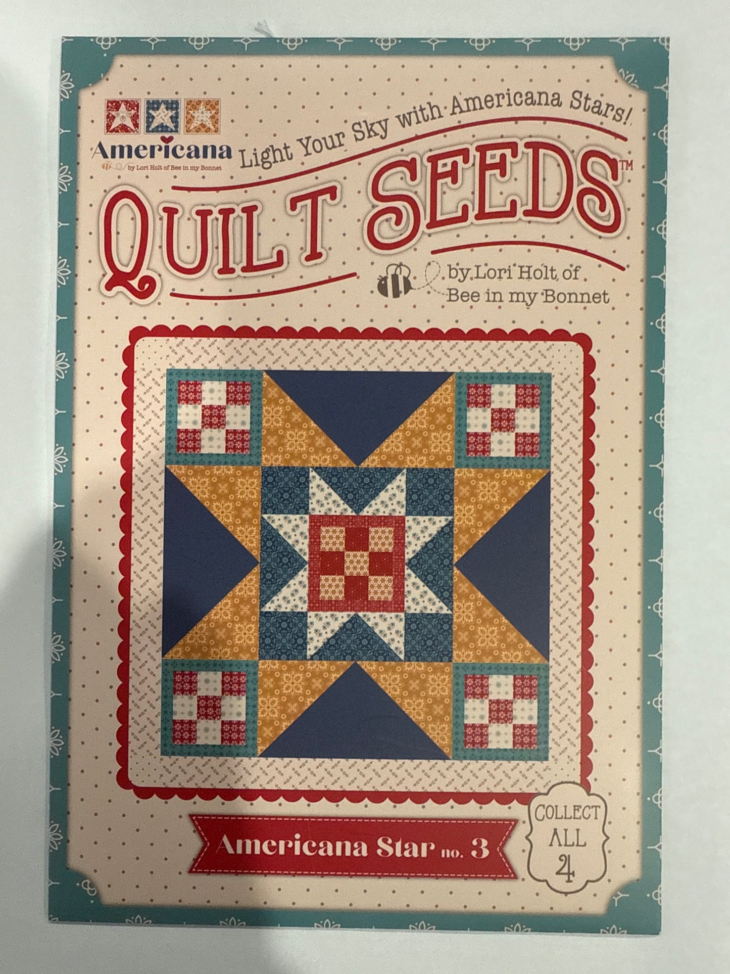 Americana Quilt Seeds by Lori Holt American Star no3
