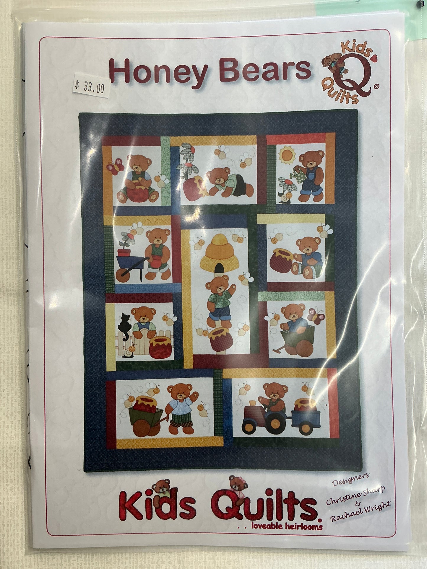 Honey Bears by Kids Quilts