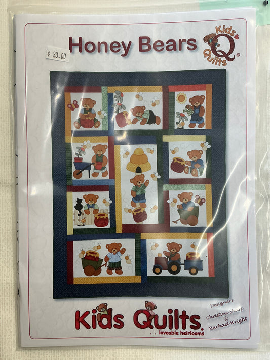 Honey Bears by Kids Quilts