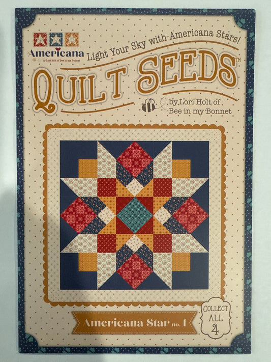 Americana Quilt Seeds by Lori Holt Americana Star no1