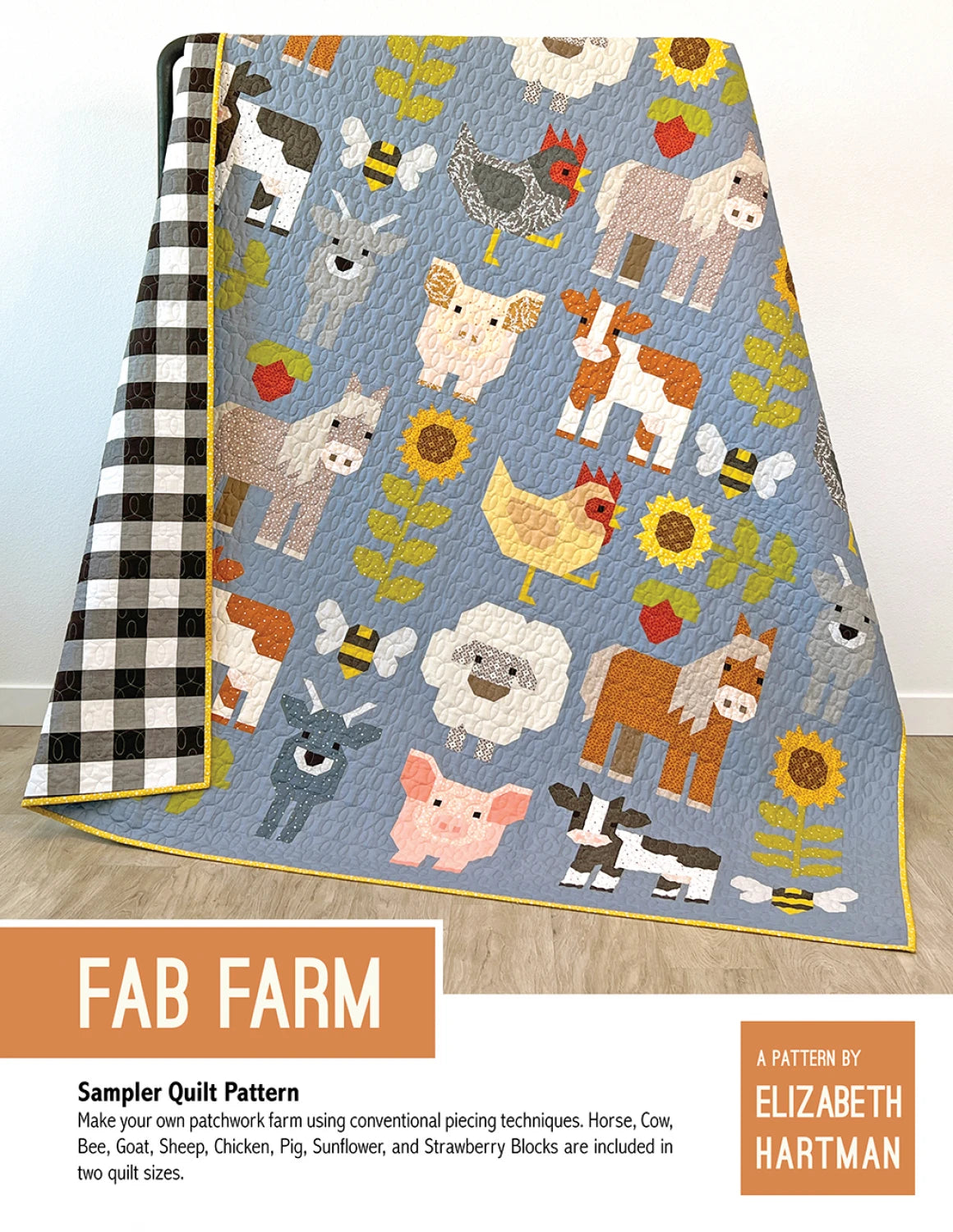 Fab Farm Quilt PatternBy Elizabeth Hartman # EH069