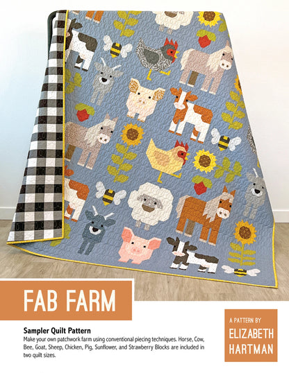 Fab Farm Quilt PatternBy Elizabeth Hartman # EH069