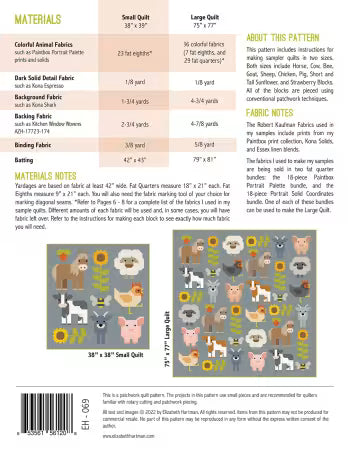 Fab Farm Quilt Pattern