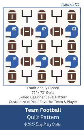 Team Football Quilt