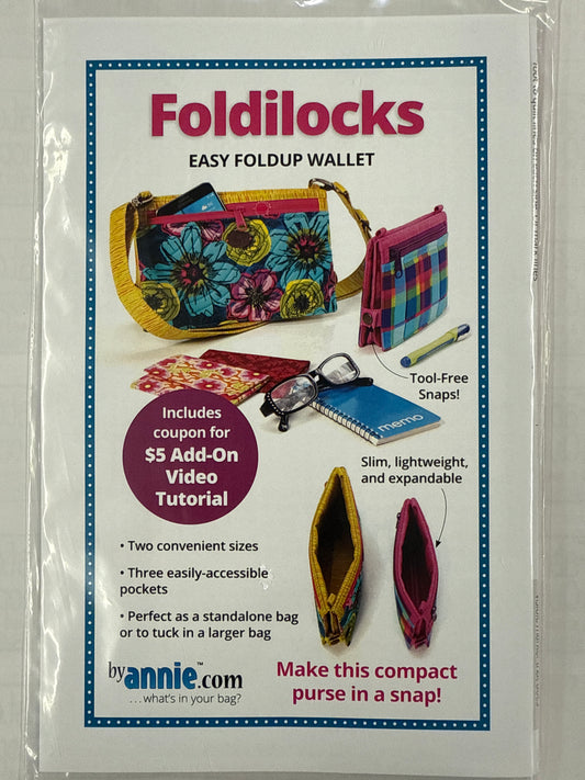 Foldilocks easy fold up wallet ByAnnie
