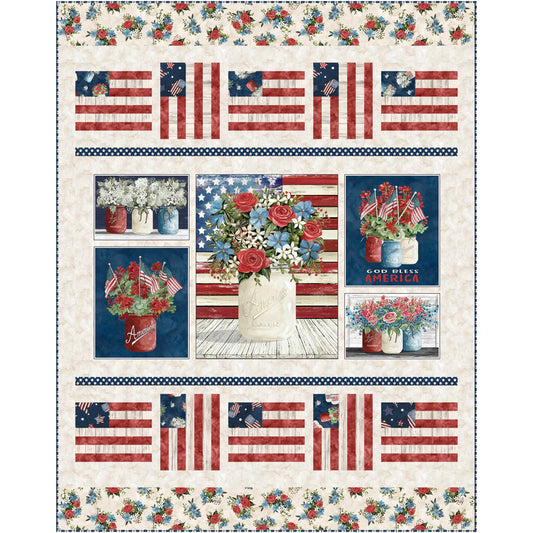 Farmhouse Americana KIT by P&B fabrics