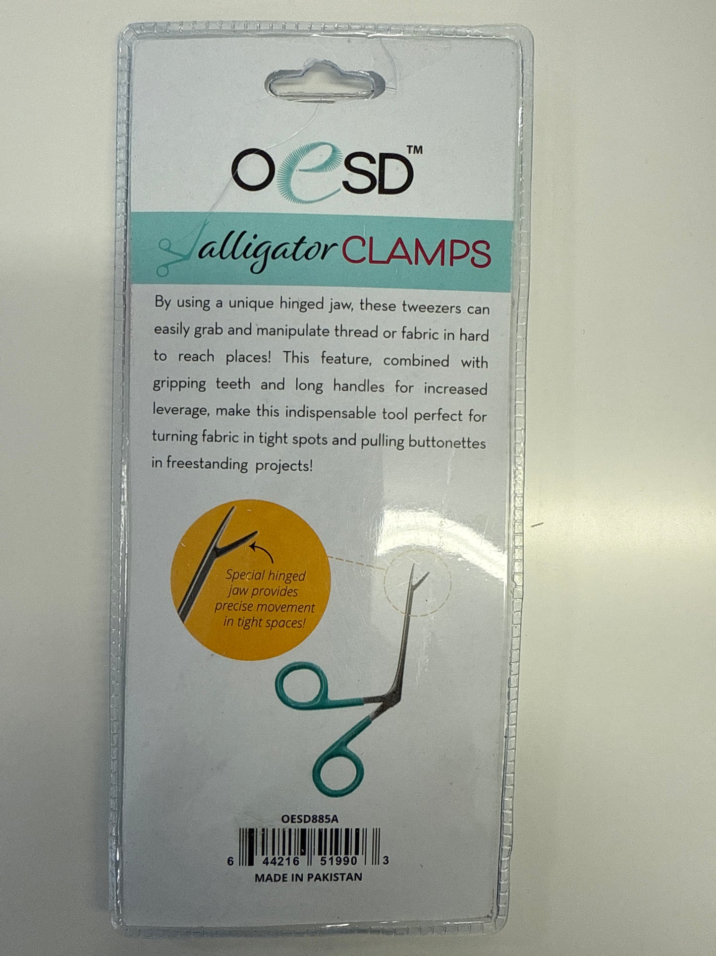 Alligator Clamps expert embroidery