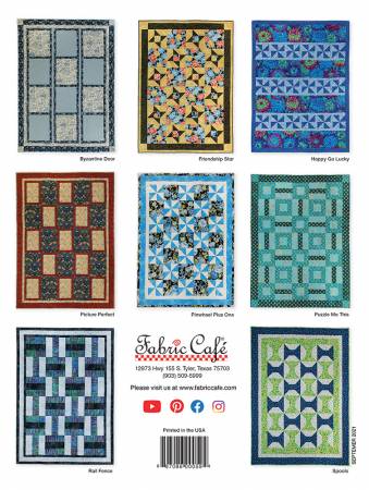 Fabric Cafe Quick n Easy 3 yard Quilts