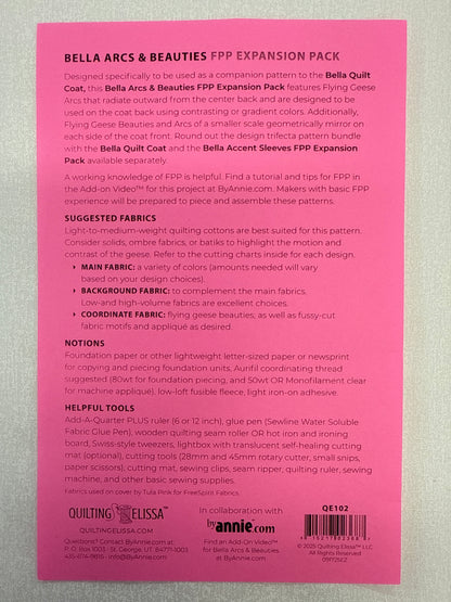 BELLA ARCS & BEAUTIES QUILT COAT EXPANSION PACK