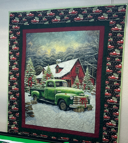 Christmas Truck Wall Hanging