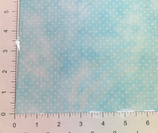 Sorbet by P&B Textiles - baby blue polka dots