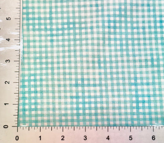 Sorbet by P&B Textiles - turquoise gingham