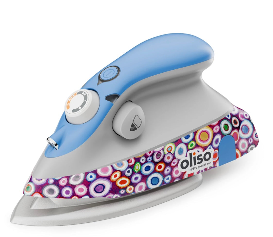 Oliso Mini Iron With Trivet Kaffe Fassett
# M3PRO-KAFFE