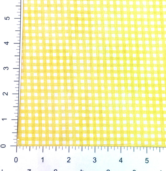 Sorbet by P&B Textiles Yellow gingham