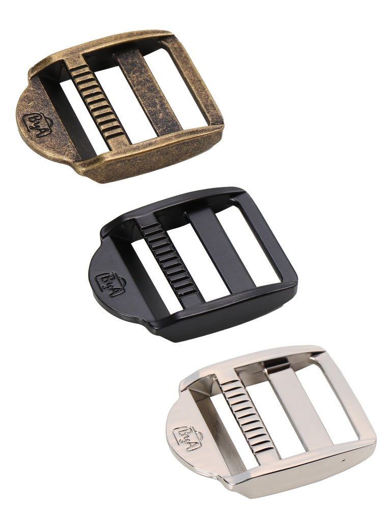 Strap Adjuster - 1" - Set of Two Black