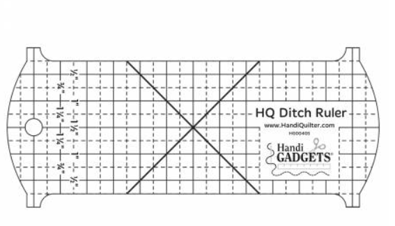 Hilit Ruler Handi Quilter Ditch Ruler – FabricPatchQuiltShop