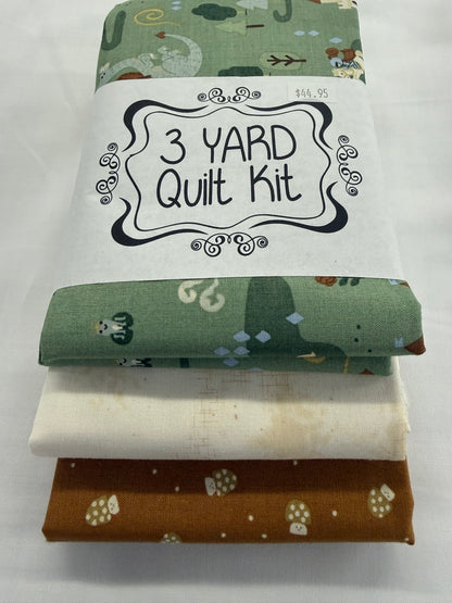 3 yard Quilt Kit Dragons