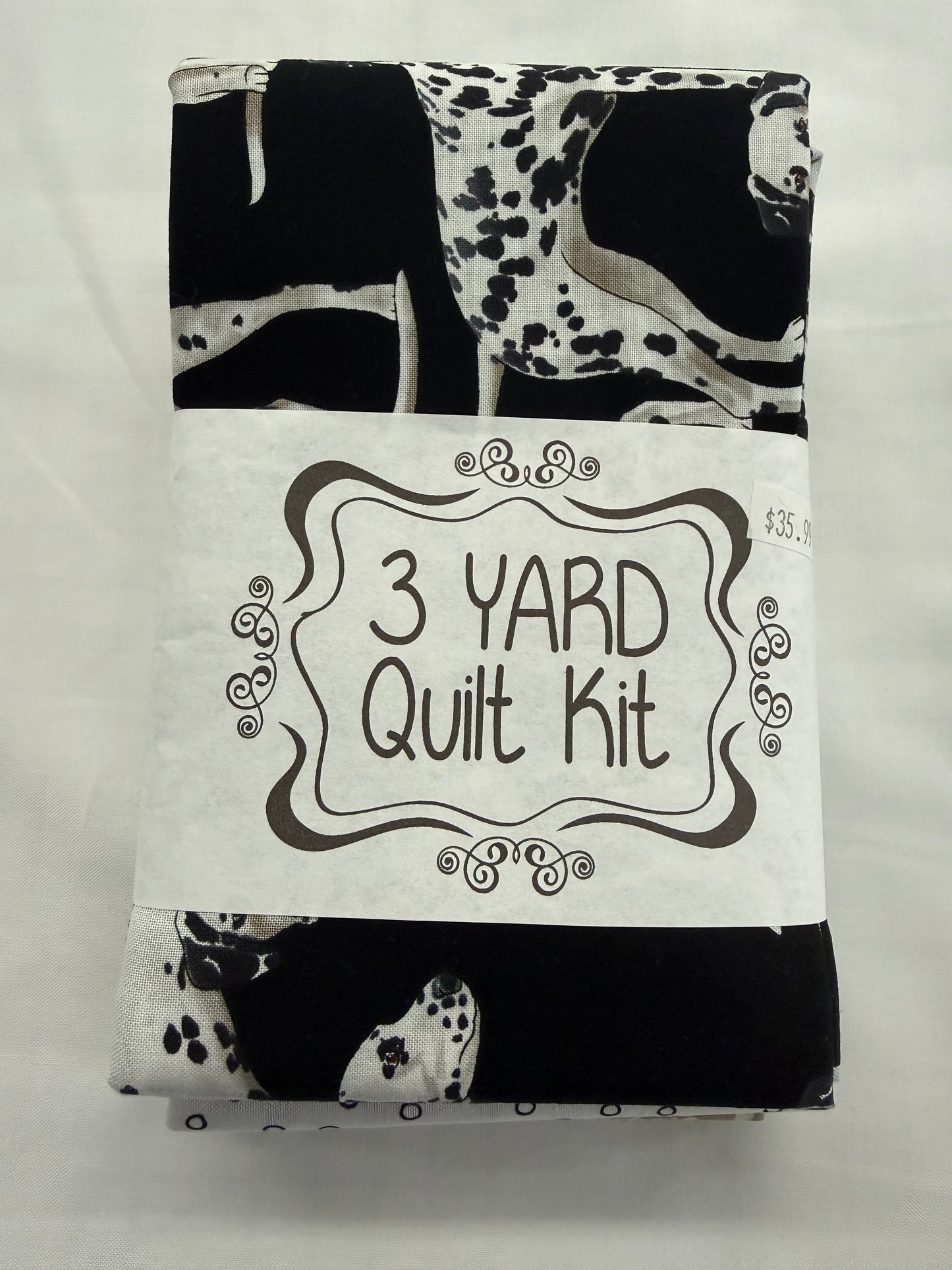 3 yard Quilt Kit Dalmation