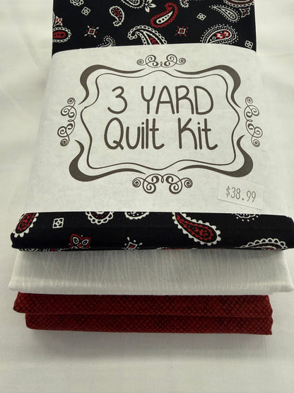 3 yard Quilt Kit