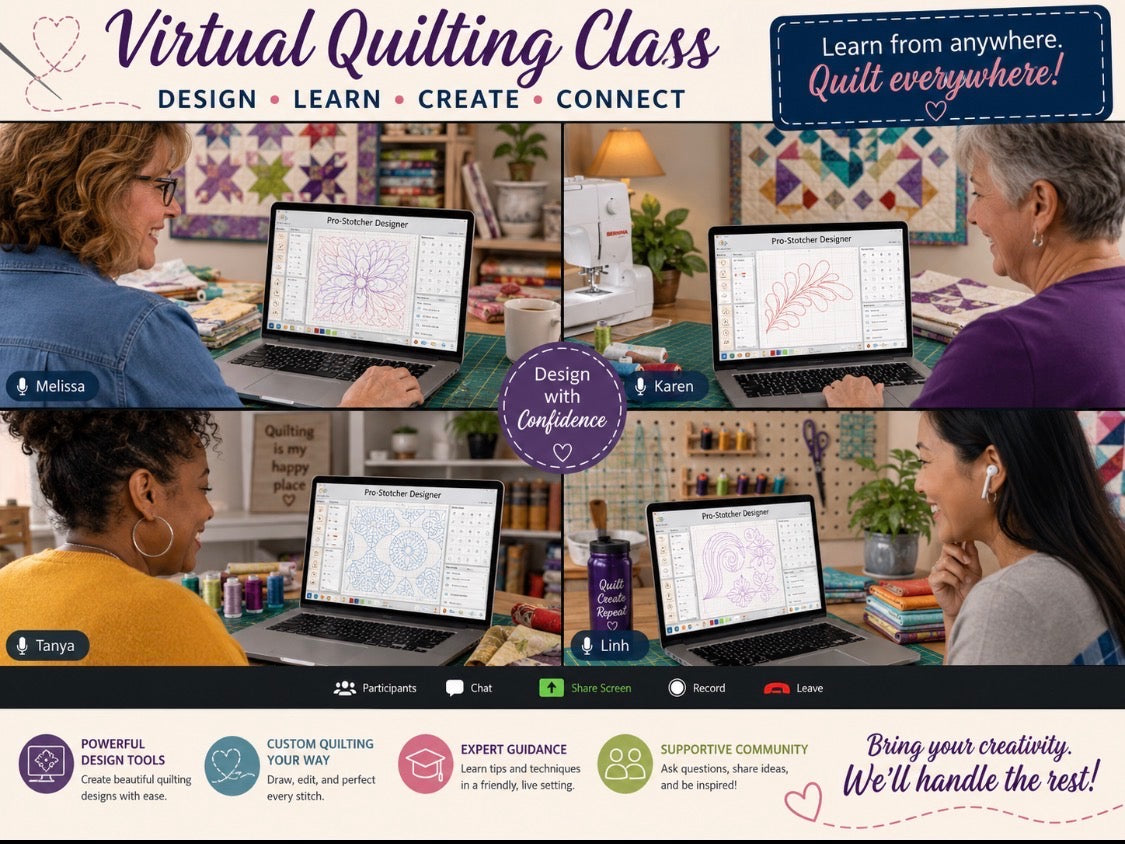 HQ Virtual ProStitcher Training Event – Saturday, August 29 (10am–3pm)