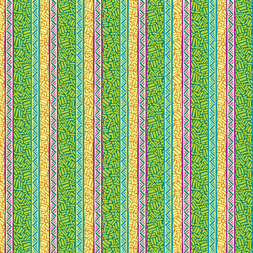 Ziggy Stripe Green  (Cheeto’s World)