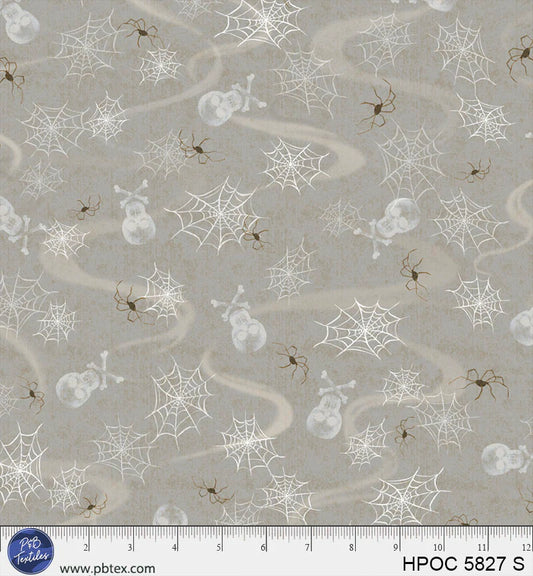 Hocus Pocus  SMOKEY SPIDER WEB ALLOVER