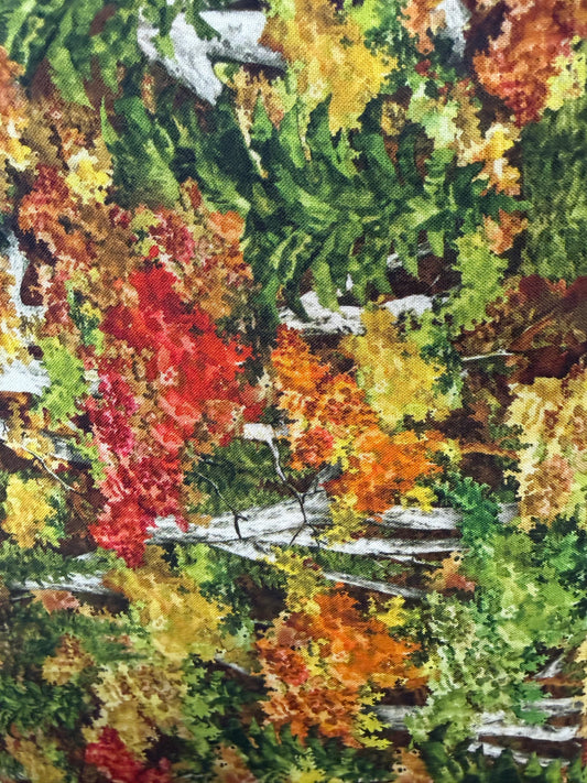 Autumn Fabric Print