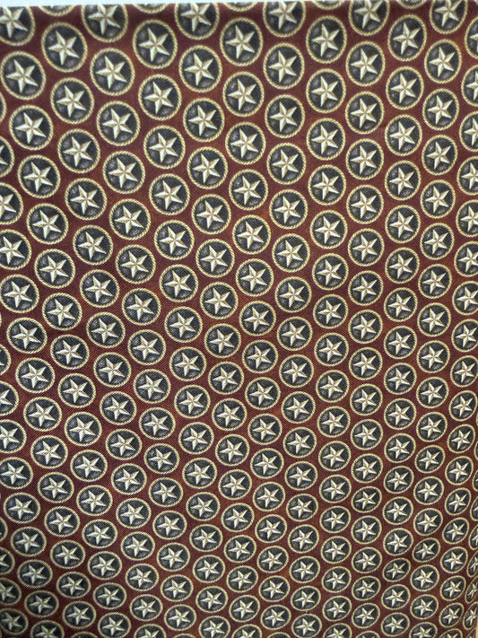 COWGIRL SPIRIT COTTON STARS BROWN