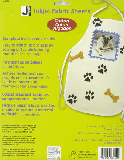 Inkjet Cotton Pack 10ct Package
