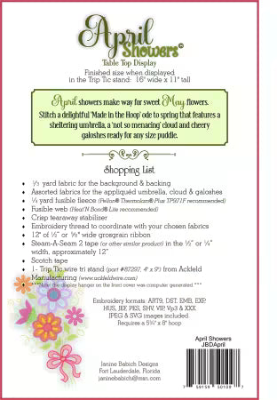 April Showers Table Top Display