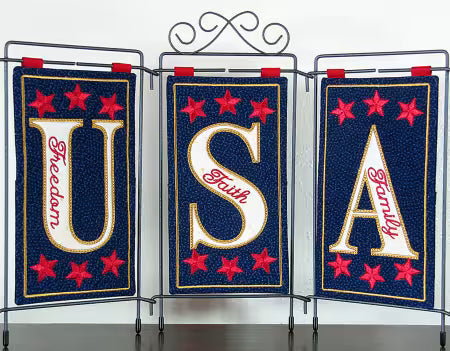 USA Table Top Display