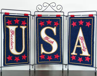 USA Table Top Display