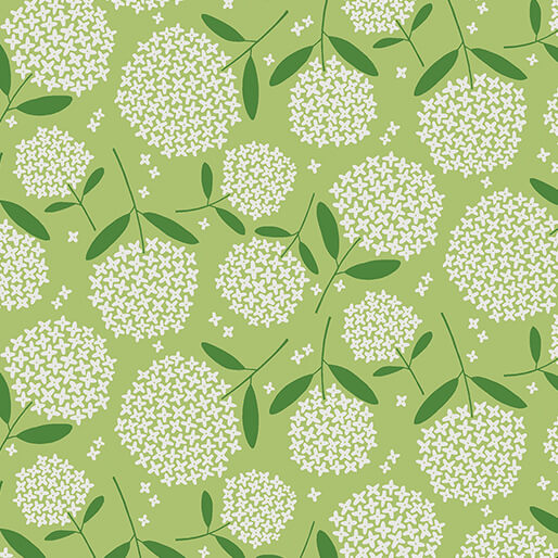BLOOMING COLOR by WOLLF PAPER-FIORI MEDIUM LIME
