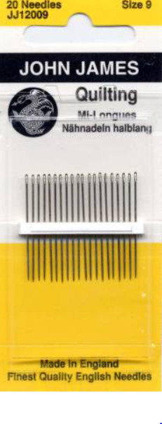 John James Between / Quilting Needles Size 9 20ct