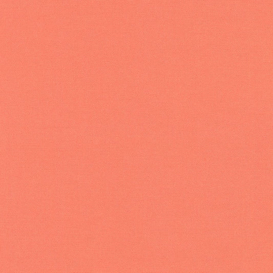 ROBERT KAUFMAN KONA SOLIDS SALMON 784626099548
