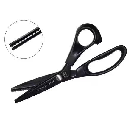 Midnight Edition Lightweight Scalloped Pinking Shears # LDH-GB1814S