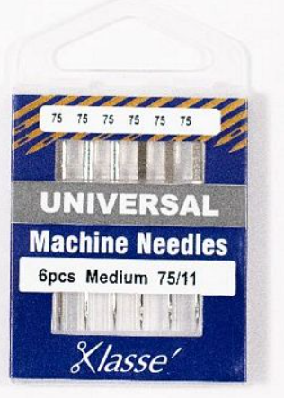 Klasse Universal Machine Needles 75/11 6pc